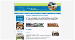 Desktop Screenshot of college-zillisheim.com
